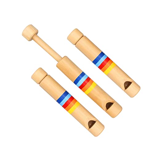 Abaodam 3 Stück Kinder Holzflöte Tragbares Musikspielzeug für Kleinkinder Pädagogisches Blasinstrument Sicher und Langlebig für Musikspiel und Kreativität Abaodam 3 Stück Kinder Holzflöte Tragbares Musikspielzeug für Kleinkinder Pädagogisches Blasinstrument Sicher und Langlebig für Musikspiel und Kreativität von Abaodam
