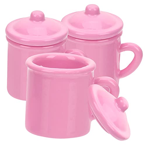 Abaodam 3 Stück Mini Retro Mundbecher Teetassen Babypuppen Für Babys Mini Wasserkelche Teebecher Wasserbecher Babypuppen Mini Lebensmittelspielzeug Spielzeughaus Winzige von Abaodam