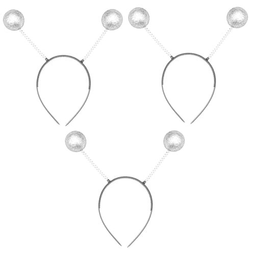 Abaodam 3 Stück Teiliges Glitzer antenne Stirnband Kostüm Haarreif mit Leuchtenden Kugeln Verstellbar und Komfortabel Geeignet für Halloween Cosplay Partys und Festivals Einheitsgröße für Abaodam 3 Stück Teiliges Glitzer antenne Stirnband Kostüm Haarreif mit Leuchtenden Kugeln Verstellbar und Komfortabel Geeignet für Halloween Cosplay Partys und Festivals Einheitsgröße für von Abaodam