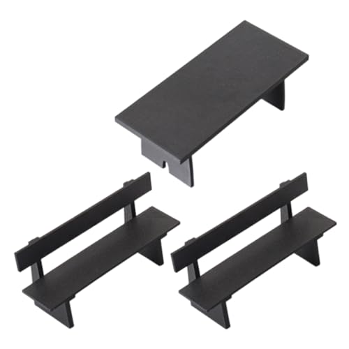 Abaodam 3 Stück Teiliges Miniatur Gartenmöbel Set Langlebige Miniaturbank und Langer Tisch Kompakte Puppenhaus Möbel für Micro Landschaft und Puppenhaus Dekoration Abaodam 3 Stück Teiliges Miniatur Gartenmöbel Set Langlebige Miniaturbank und Langer Tisch Kompakte Puppenhaus Möbel für Micro Landschaft und Puppenhaus Dekoration von Abaodam