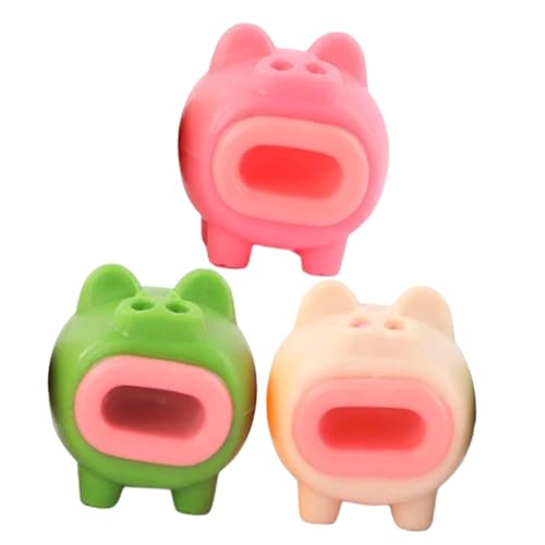 Abaodam 3 Stück Teiliges Schwein Quetschspielzeug Stressabbauendes Squeeze für Erwachsene Tragbares Buntes Sensorik zur Entspannung und Partydeko Zufällige Farbe Zufällige Farbe Abaodam 3 Stück Teiliges Schwein Quetschspielzeug Stressabbauendes Squeeze für Erwachsene Tragbares Buntes Sensorik zur Entspannung und Partydeko Zufällige Farbe Zufällige Farbe von Abaodam