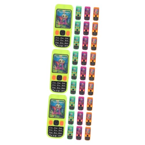 Abaodam 30 STK Handy-Ring-wassermaschine Kinderspielzeug Handy Für Kinder Partygeschenke Für Kinder Reisespielzeug Kinder Handys Reisegeschenke Telefone Klauenmaschine Klein Plastik Reisen von Abaodam