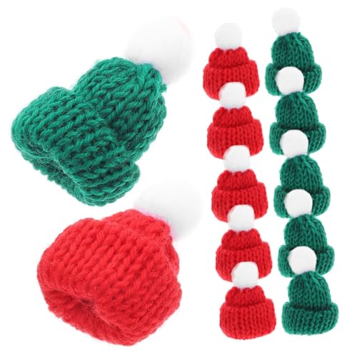 Abaodam 30stücke Mini-weihnachtsmützen Gestrickt Zum Dekorieren Kleine Mützen Für Flaschen Weihnachtsmützen Zum Basteln Als Weinflaschendekor Und Puppenzubehör Abaodam 30stücke Mini-weihnachtsmützen Gestrickt Zum Dekorieren Kleine Mützen Für Flaschen Weihnachtsmützen Zum Basteln Als Weinflaschendekor Und Puppenzubehör von Abaodam