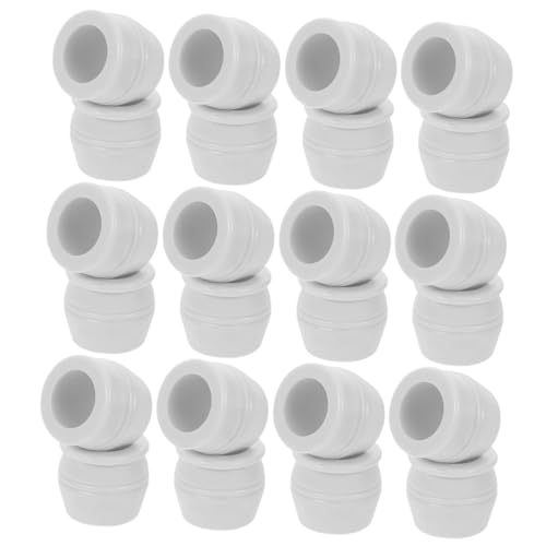 Abaodam 30 Stück Teiliges Mini Kunststoff Kleine Bonsai Pflanzgefäße Dekorative Simulation Miniatur Blumentöpfe DIY Mini Landschaftsdeko Für Puppenhaus und Terrarien Abaodam 30 Stück Teiliges Mini Kunststoff Kleine Bonsai Pflanzgefäße Dekorative Simulation Miniatur Blumentöpfe DIY Mini Landschaftsdeko Für Puppenhaus und Terrarien von Abaodam