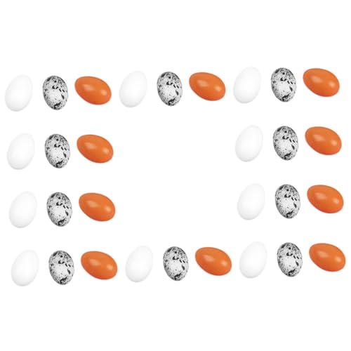Abaodam 30 Stück Teiliges Miniatur Eier Modell Kunststoff Miniatureier in Farben Lebendige Landschaftsdeko und Festival Schmuck Widerstandsfähig für Puppenhaus Mikro Szenerie Abaodam 30 Stück Teiliges Miniatur Eier Modell Kunststoff Miniatureier in Farben Lebendige Landschaftsdeko und Festival Schmuck Widerstandsfähig für Puppenhaus Mikro Szenerie von Abaodam