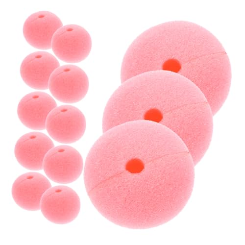 Abaodam 30 Stück Teiliges Weiche Clownnasen in Rosa Leichte und Partyaccessoires für Fasching Halloween Cosplay und Zaubershows Einfache Anwendung ohne Kleber Abaodam 30 Stück Teiliges Weiche Clownnasen in Rosa Leichte und Partyaccessoires für Fasching Halloween Cosplay und Zaubershows Einfache Anwendung ohne Kleber von Abaodam