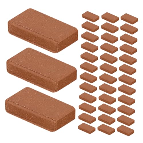 Abaodam 300 Stück Maßstab Realistische Mini Bausteine für Puppenhaus Garten Landschaftsbau Basteln Zubehör Abaodam 300 Stück Maßstab Realistische Mini Bausteine für Puppenhaus Garten Landschaftsbau Basteln Zubehör von Abaodam