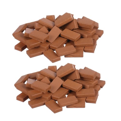 Abaodam 300 Stück Maßstab Realistische Miniatur für Puppenhaus Gartendekoration Tiny House Component Mini Haus Dekor Abaodam 300 Stück Maßstab Realistische Miniatur für Puppenhaus Gartendekoration Tiny House Component Mini Haus Dekor von Abaodam