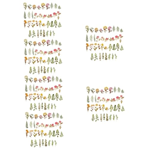 Abaodam 36 Packungen Pflanzentaschen Aufkleber Zarte Haustier Aufkleber Kreative Aufkleber Sammelalbum Aufkleber DIY Dekorative Aufkleber Tagebuch Aufkleber Dekorative Aufkleber von Abaodam