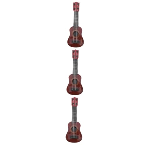 Abaodam 3St Gitarrenspielzeug für Kinder Spielzeug für Lerninstrumente Gitarren-Lernspielzeug Gitarre für Kinder Spielzeug Gitarre Musikalisches Lernspielzeug Gitarre üben Gitarre bass Abs von Abaodam