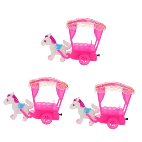 Abaodam 3St Ponyspielzeug Spielzeug für Kinder Geburtstagsgeschenk für Kinder Partygeschenke für Kleinkinder Kleinkind Auto zurückziehen Spielzeug Kinderwagen Kleinkindspielzeug von Abaodam