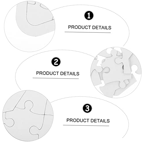 Abaodam 4 Sätze Leere Puzzle Stern Sets Teilig zum Bemalen und Zeichnen DIY Papier Puzzleteile für Kreatives Malspielzeug für Jungen und Mädchen Bastelmaterial für Individuelles Gestalten Abaodam 4 Sätze Leere Puzzle Stern Sets Teilig zum Bemalen und Zeichnen DIY Papier Puzzleteile für Kreatives Malspielzeug für Jungen und Mädchen Bastelmaterial für Individuelles Gestalten von Abaodam