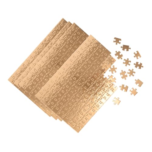 Abaodam 4 Sätze Puzzle Blanko Goldfarben Teile Je DIY Puzzle zum Bemalen und Sublimieren Robust mit Abgerundeten Kanten Fördert Kreativität Hand-Auge-koordination und Familienaktivitäten Abaodam 4 Sätze Puzzle Blanko Goldfarben Teile Je DIY Puzzle zum Bemalen und Sublimieren Robust mit Abgerundeten Kanten Fördert Kreativität Hand-Auge-koordination und Familienaktivitäten von Abaodam