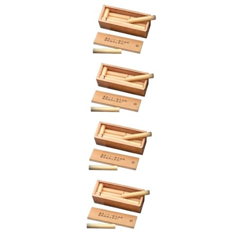 Abaodam 4 Sätze Stick Untie Spiel Kinderspielzeug Spielzeug freischalten Adukt-Spielzeug Spielset aus Holz Spielzeuge Rätsel für Erwachsene Spielzeug für Kinder von Abaodam