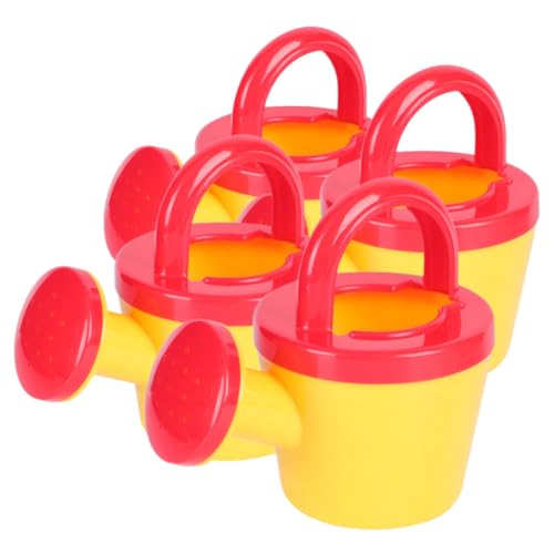 Abaodam 4 Stück Badezimmerspielzeug Blumenwassertopf So Tun, Als Würde Man Gießkanne Spielen Sommer Gießkannen Dose Für Pflanzen Badespielzeug Für Kinder Mini-wasserkocher Yellow Pp von Abaodam