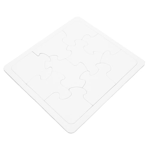 Abaodam 4 Stück Blank Puzzles DIY Malvorlage Puzzleteile Papier zum Bemalen und Basteln Sicher mit Abgerundeten Kanten Kreatives Geschenk für Jungen Mädchen Abaodam 4 Stück Blank Puzzles DIY Malvorlage Puzzleteile Papier zum Bemalen und Basteln Sicher mit Abgerundeten Kanten Kreatives Geschenk für Jungen Mädchen von Abaodam