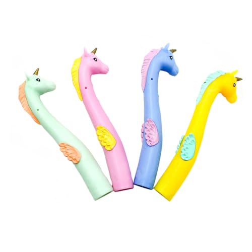 Abaodam 4 Stück Einhorn Puppen Für Kinder Einhorn Puppe Spielzeug Handpuppenspielzeug Badespielzeug Für Tiere Raupe Plüsch Kinderspielzeug Fingerpuppen Für Babys Tierpuppen von Abaodam