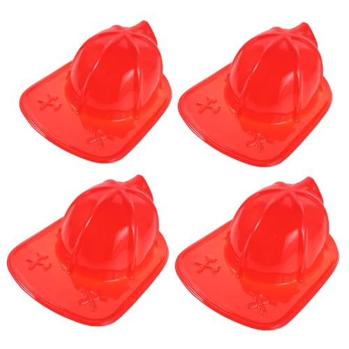 Abaodam 4 Stück Feuerwehrhelm aus Kunststoff Leichter Auffälliger Feuerwehr-kostümhelm für Halloween Feuerwehr-partyaccessoires Authentisches Design für Rollenspiele und Verkleidungen Abaodam 4 Stück Feuerwehrhelm aus Kunststoff Leichter Auffälliger Feuerwehr-kostümhelm für Halloween Feuerwehr-partyaccessoires Authentisches Design für Rollenspiele und Verkleidungen von Abaodam