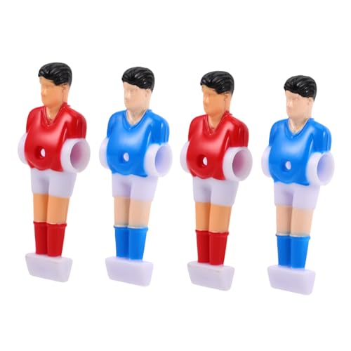 Abaodam 4 Stück Fußballmaschine-actionfigur Kickerfiguren Kicker-Athleten-Puppen Kickertischteile Fußball-actionfiguren Kicker Männer Ersatz Tischfußballspieler-statuen Abs von Abaodam