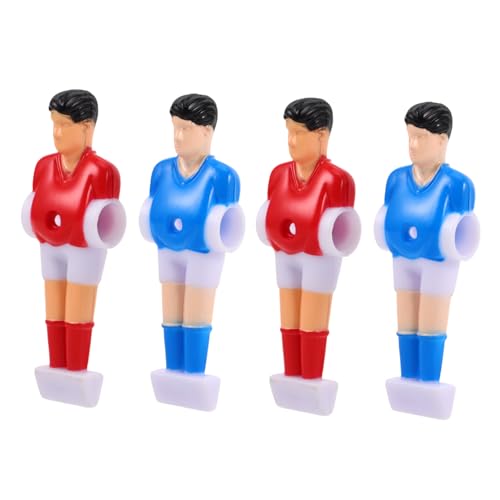 Abaodam 4 Stück Fußballmaschine-actionfigur Tischfußball-fußballspiele Ballspieler Fußball-actionfiguren Kicker Männer Ersatz Kicker Ersatzteile Tischfußball- Abs von Abaodam