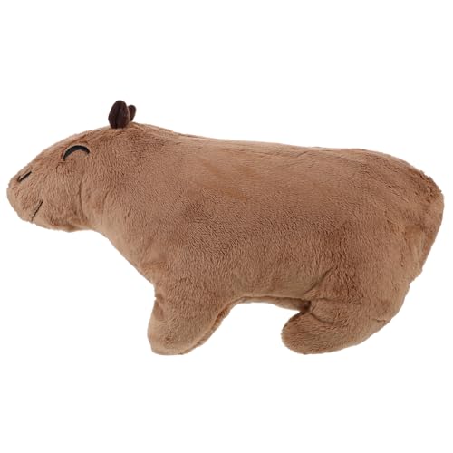 Abaodam 4 Stück Gefüllte Puppenspielzeuge Capybara Plüschtier Schönes Kinderspielzeug Stofftierpuppe Capybara Stofftiere Plüschtierkissen Capybara-plüschpuppe Light Brown Pp Baumwolle von Abaodam