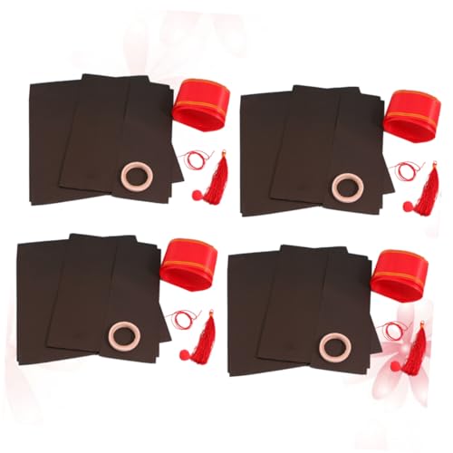 Abaodam 4 Stück Graduierung DIY Handwerk graduierungshut DIY Material Bastelsets aus Papier für Kinder handystativ Graduation Cap DIY-Material für den abschluss Graduierung DIY-Tool von Abaodam