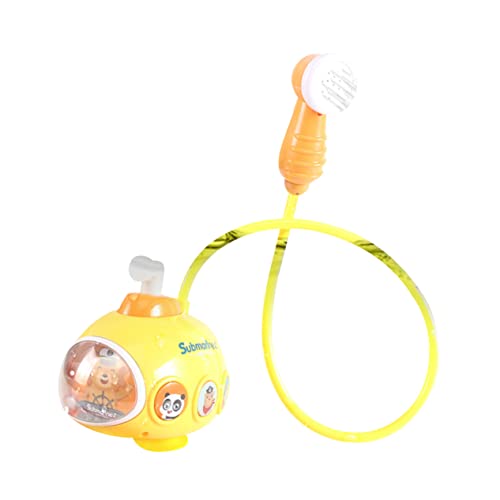 Abaodam 4 Stück Kinderdusche Badespielzeug Für Tiere Wasserspielzeug Für Babys Badespielzeug Für Kleinkinder Badespielzeug Für Babys U-Boot-Spielzeug Wal-badespielzeug Yellow Plastik von Abaodam