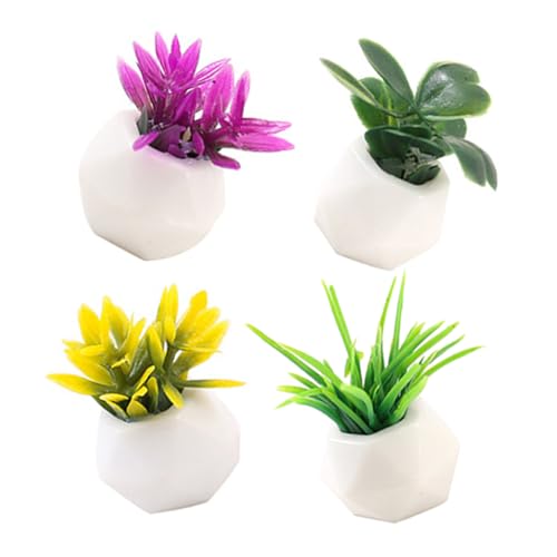 Abaodam 4 Stück Künstlicher Blumentopf Ballen Miniaturen Puppenhauswesen Mini-puppenhaus Künstliche Pflanzen Im Freien Häuser Puppenhauszubehör Marienkäfer Mini-heimschmuck Harz Abaodam 4 Stück Künstlicher Blumentopf Ballen Miniaturen Puppenhauswesen Mini-puppenhaus Künstliche Pflanzen Im Freien Häuser Puppenhauszubehör Marienkäfer Mini-heimschmuck Harz von Abaodam