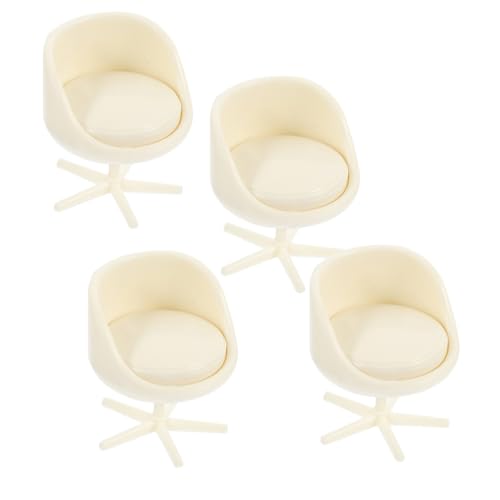 Abaodam 4 Stück Modell Stuhl für Puppenhaus Sandtisch Dekoration Teiliges Realistisch und Stilvoll für Architektur Diorama und Desktop Zubehör Abaodam 4 Stück Modell Stuhl für Puppenhaus Sandtisch Dekoration Teiliges Realistisch und Stilvoll für Architektur Diorama und Desktop Zubehör von Abaodam