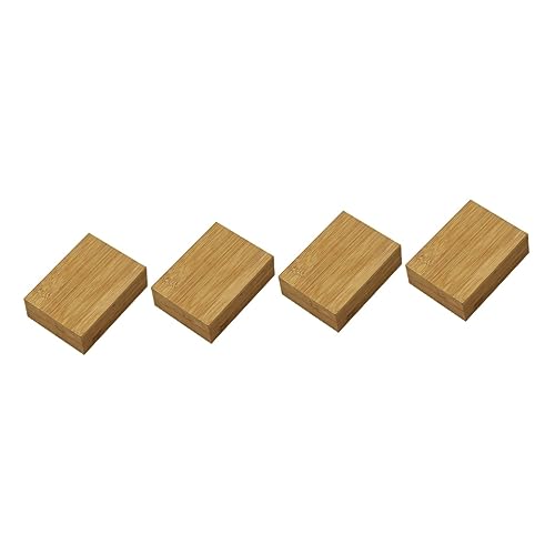 Abaodam 4 Stück Pokerbox Spielkarten Box Spielkarten aufbewahrung Holzbox für Spielkarten Spielkarten-Organizer Poker-Fall Jetons Poker- Spielkartenetui hölzern Khaki von Abaodam