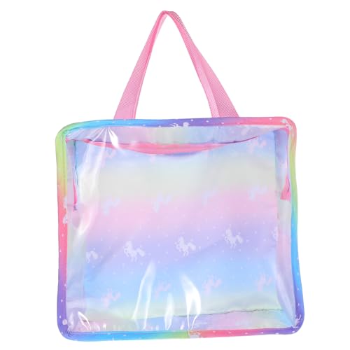 Abaodam 4 Stück Puppe Einkaufstasche Kinder Handtasche Kinderhandtasche Puppen-Einkaufstasche Mädchenspielzeug Karikatur Träger Aufbewahrungstasche für Spielzeugpuppen Puppenzubehör Stoff von Abaodam