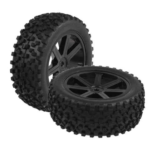 Abaodam 4 Stück Teile Auto Spielzeug Off-Road Vehicle Wheels Car Toy Parts Sponge Wheels Black Wheels Autozubehör für RC Autoteile und Zubehör Räder Auto Spielzeug kleine Spielzeugteile von Abaodam