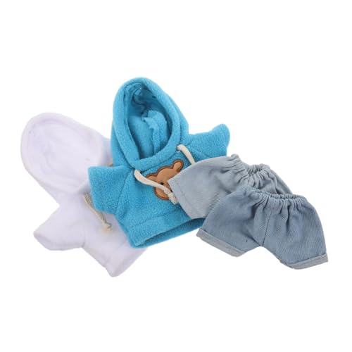 Abaodam 4 Stück Teiliges Bärenkleidungsset für Plüschtiere Niedliche Sweatshirts Jeans für Kleine Bärenpuppen Passgenaue Kleidung für Stofftiere DIY Bärenoutfits für Plüschliebhaber Abaodam 4 Stück Teiliges Bärenkleidungsset für Plüschtiere Niedliche Sweatshirts Jeans für Kleine Bärenpuppen Passgenaue Kleidung für Stofftiere DIY Bärenoutfits für Plüschliebhaber von Abaodam