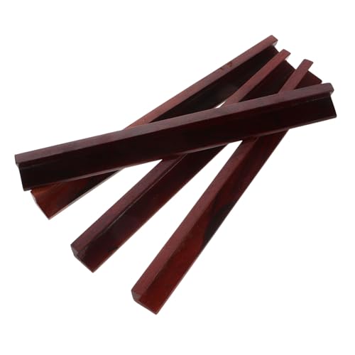 Abaodam 4 Stück Teiliges Holz Mahjong Rack mit Integriertem Amerikanischen Mahjong Tray Stabiler Domino Halter für Präzise Anordnung der Spielsteine Abaodam 4 Stück Teiliges Holz Mahjong Rack mit Integriertem Amerikanischen Mahjong Tray Stabiler Domino Halter für Präzise Anordnung der Spielsteine von Abaodam