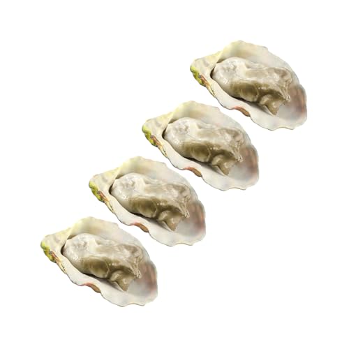 Abaodam 4 Stück Teiliges Realistische Austern Modelle aus Leichtem Lebensechte Deko für Restaurant Familienfeiern und Outdoor Vielseitig Einsetzbare Küchen Fotorequisiten Einfach zu Abaodam 4 Stück Teiliges Realistische Austern Modelle aus Leichtem Lebensechte Deko für Restaurant Familienfeiern und Outdoor Vielseitig Einsetzbare Küchen Fotorequisiten Einfach zu von Abaodam