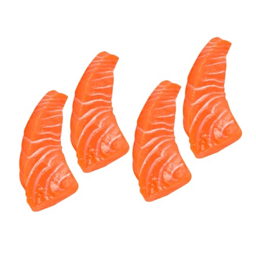 Abaodam 4stücke Realistischer Blickfang PVC Künstliche Fischscheiben Realistisches Fischmodell Für Essen Deko Für Küchen Fotografie Veranstaltungen Als Tischdeko Für Abaodam 4stücke Realistischer Blickfang PVC Künstliche Fischscheiben Realistisches Fischmodell Für Essen Deko Für Küchen Fotografie Veranstaltungen Als Tischdeko Für von Abaodam