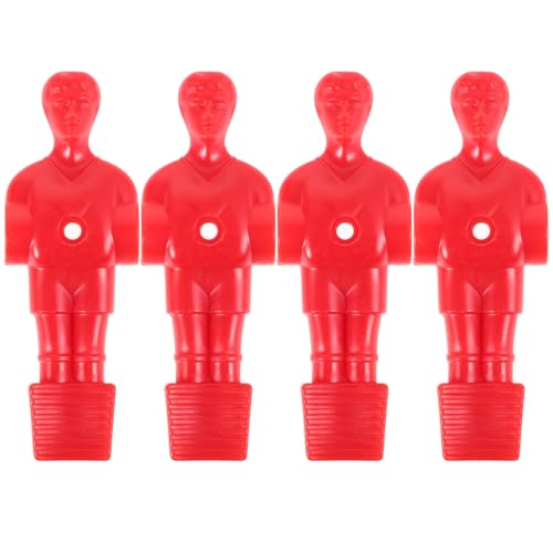 Abaodam Schreibtisch-Fußball-Zubehör, 4 Stück, Kickermann, Ersatz-Tisch, Fußballteile, interaktive Spielfiguren, Kunststoffbälle Abaodam Schreibtisch-Fußball-Zubehör, 4 Stück, Kickermann, Ersatz-Tisch, Fußballteile, interaktive Spielfiguren, Kunststoffbälle von Abaodam
