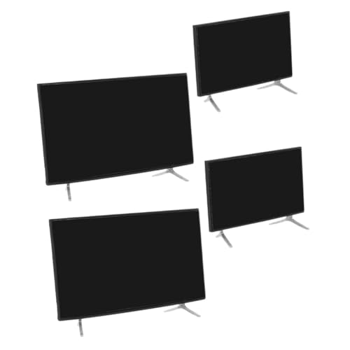 Abaodam 4 Stücke Maßstab Kleine Bildschirme mit Stabilem Stand Realistische Puppenhaus-Wohnzimmer-Dekoration Vielseitige Miniaturmöbel für Kreative Szenen Abaodam 4 Stücke Maßstab Kleine Bildschirme mit Stabilem Stand Realistische Puppenhaus-Wohnzimmer-Dekoration Vielseitige Miniaturmöbel für Kreative Szenen von Abaodam