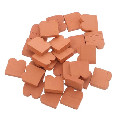Abaodam 40 Stück Realistisch Gestaltete DIY Fliese für Puppenhaus-Dekoration Detailreiche Braune Mini Steine für Handgefertigte Bastelprojekte Abaodam 40 Stück Realistisch Gestaltete DIY Fliese für Puppenhaus-Dekoration Detailreiche Braune Mini Steine für Handgefertigte Bastelprojekte von Abaodam