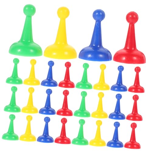 Abaodam 40 Stück Spielsteine Schach Korb Kleiner Stauraum Mit Deckel Glaswaren Zubehör Für Brettspiele Tischmarker Tabletop-spielkomponente Spielzubehör Spielmarken Plastik von Abaodam