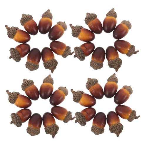 Abaodam 40 Stück Teiliges Künstliches mit Naturgetreuem Deckel Lebensechte Deko für DIY Basteln Hochzeit Weihnachten Erntedankfest Rustikale Tischdekoration Vielseitig für Zuhause und Büro Abaodam 40 Stück Teiliges Künstliches mit Naturgetreuem Deckel Lebensechte Deko für DIY Basteln Hochzeit Weihnachten Erntedankfest Rustikale Tischdekoration Vielseitig für Zuhause und Büro von Abaodam