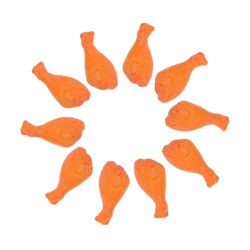 Abaodam 40 Stück Teiliges Miniatur Hähnchenkeulen Realistische Detailgetreue Puppenhaus Lebensmittel Langlebige Leichte Spielzeugspeisen für Sammler für Puppenküchen und Dioramen Abaodam 40 Stück Teiliges Miniatur Hähnchenkeulen Realistische Detailgetreue Puppenhaus Lebensmittel Langlebige Leichte Spielzeugspeisen für Sammler für Puppenküchen und Dioramen von Abaodam