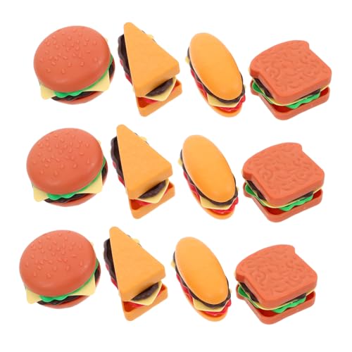 Abaodam 40 Stück Teiliges Pretend Bakery Food Realistische Simulation Hamburger Toast Sandwich Hot Dog Kreatives DIY für Rollenspiel Tischdekoration Abaodam 40 Stück Teiliges Pretend Bakery Food Realistische Simulation Hamburger Toast Sandwich Hot Dog Kreatives DIY für Rollenspiel Tischdekoration von Abaodam