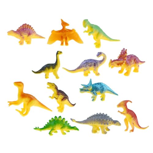 Abaodam 48 STK Dinosaurier-Spielzeug Spielzeug für Kinder kinderspielzeug Kinder spielzeuge Dinosaurier-Modelle Tierfiguren Kinderzubehör Verschleißfestes Dinosaurierspielzeug Plastik von Abaodam