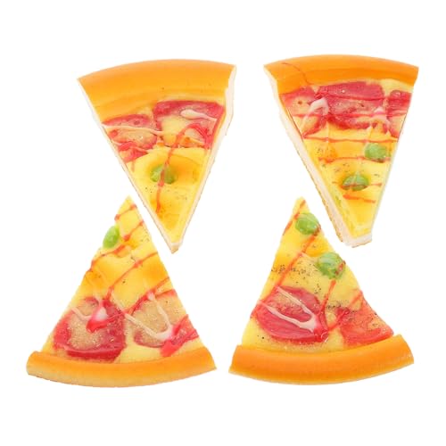Abaodam 4 Stücke Künstliche Pizza für Kinder Simulation Pizza Modell Dekoration für Spielküche und Miniatur Lebensmittel Requisiten für Kreative Spiele Abaodam 4 Stücke Künstliche Pizza für Kinder Simulation Pizza Modell Dekoration für Spielküche und Miniatur Lebensmittel Requisiten für Kreative Spiele von Abaodam