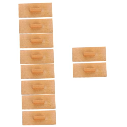 Abaodam 5 Paare Resonanzboden aus Holzsandbrett Perkussionsspielzeug für Kinder Musikinstrumente für Kleinkinder holzrassel holzspielzeug Sandpapier Sandblock für Instrumente Sandblöcke von Abaodam