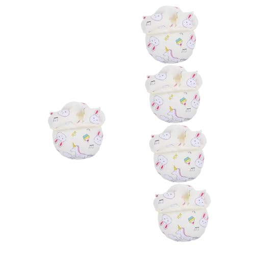 Abaodam 5 Sätze Puppenschlafsackbett Heimzubehör Wohnkultur schöner Puppenschlafsack dekoratives Puppendekor Puppenschlafsäcke Jasmin Baby Plüschpuppen schmücken Ob11 Bettpuppe Polyester von Abaodam