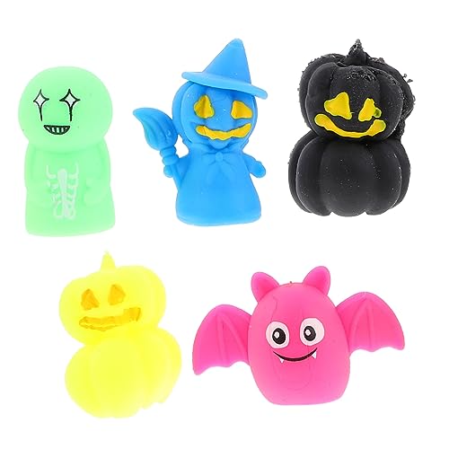 Abaodam 5 Stück Halloween-fingerpuppen Fingerpuppen Für Party Fingerpuppen Für Mini-handpuppe Süße Halloween-fingerpuppe Fingerpuppen Als Handpuppe von Abaodam