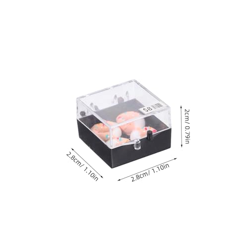 Abaodam 5 Stück Mini Kunststoff Kuchenfiguren Vielseitige Puppenhaus Lebensmittel Leichte DIY Bastelaccessoires für Detailreiche Miniweltgestaltung Abaodam 5 Stück Mini Kunststoff Kuchenfiguren Vielseitige Puppenhaus Lebensmittel Leichte DIY Bastelaccessoires für Detailreiche Miniweltgestaltung von Abaodam