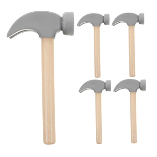 Abaodam 5 Stück Teiliges Holzspielzeug Hammer für Leichtes Sicheres Lernspielzeug mit Robustem Material Fördert Feinmotorik und Handkoordination für Geburtstagsfeiern und Reisespaß Abaodam 5 Stück Teiliges Holzspielzeug Hammer für Leichtes Sicheres Lernspielzeug mit Robustem Material Fördert Feinmotorik und Handkoordination für Geburtstagsfeiern und Reisespaß von Abaodam